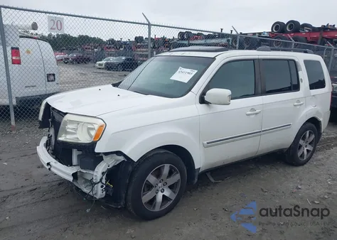 2012 Honda Pilot Touring z USA, uszkodzony, nr VIN 5FNYF3H9XCB006724